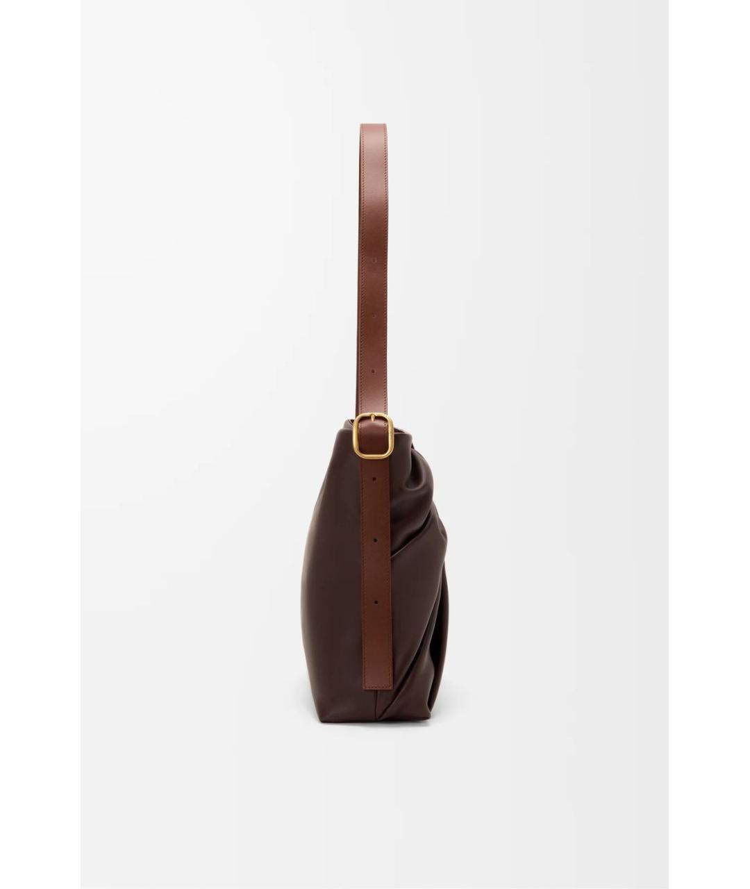 LOEWE Коричневая кожаная сумка тоут, фото 3