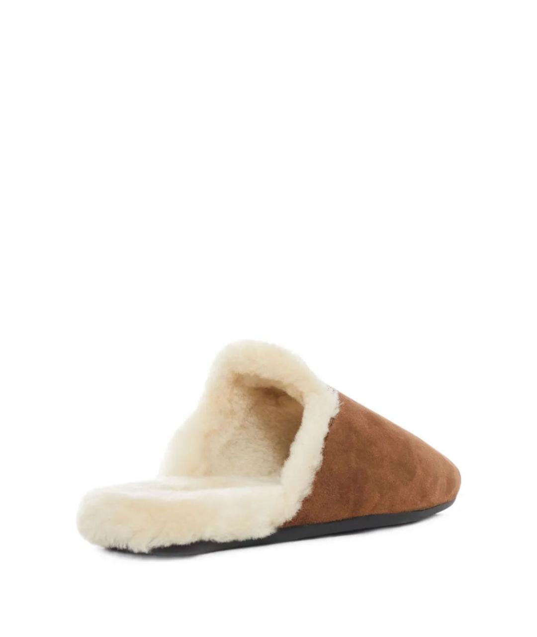 PRADA Коричневые замшевые мюли, фото 3