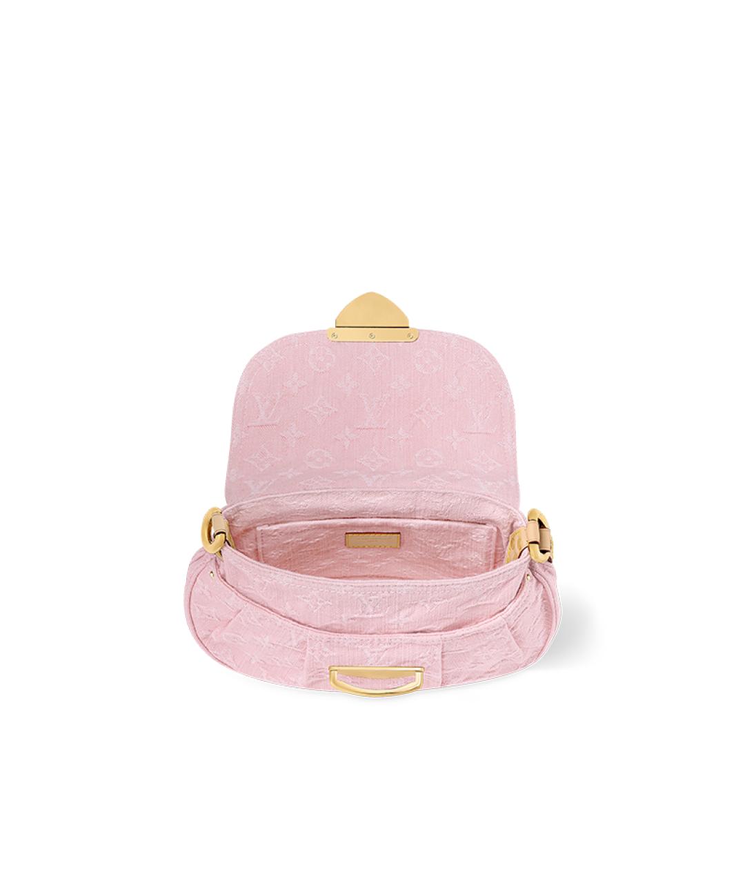 LOUIS VUITTON Розовая сумка через плечо, фото 4