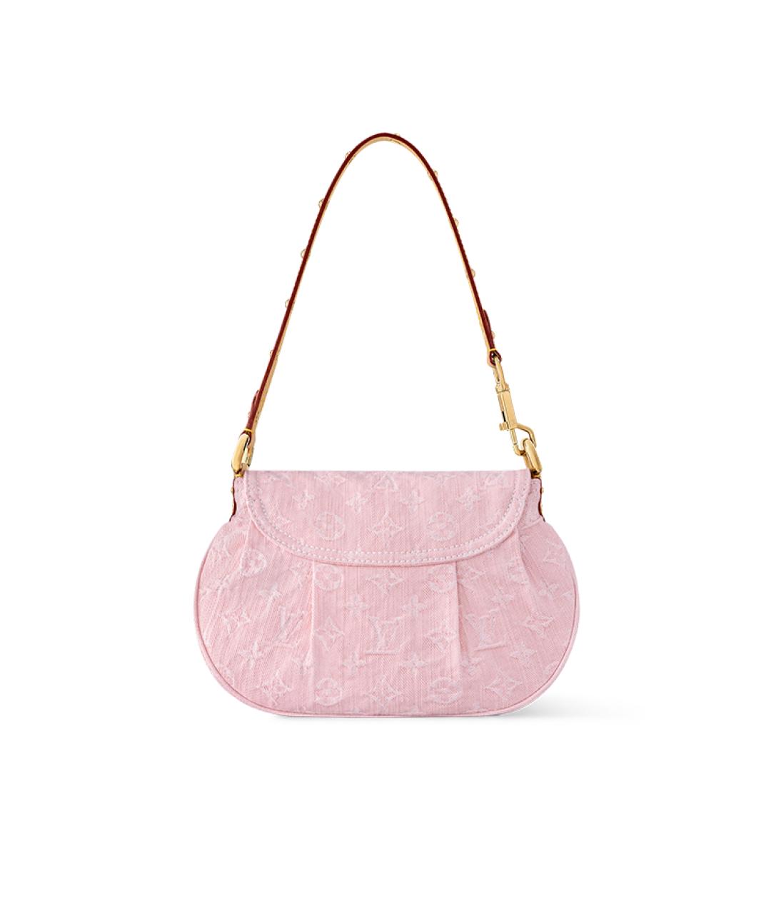 LOUIS VUITTON Розовая сумка через плечо, фото 3