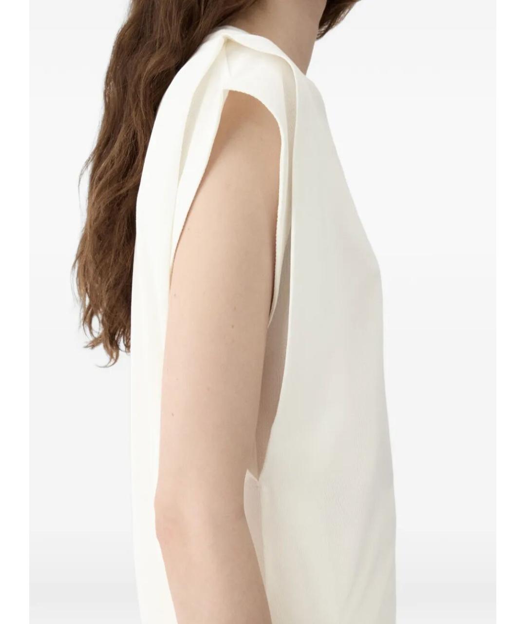 JACQUEMUS Белая хлопковая футболка, фото 5