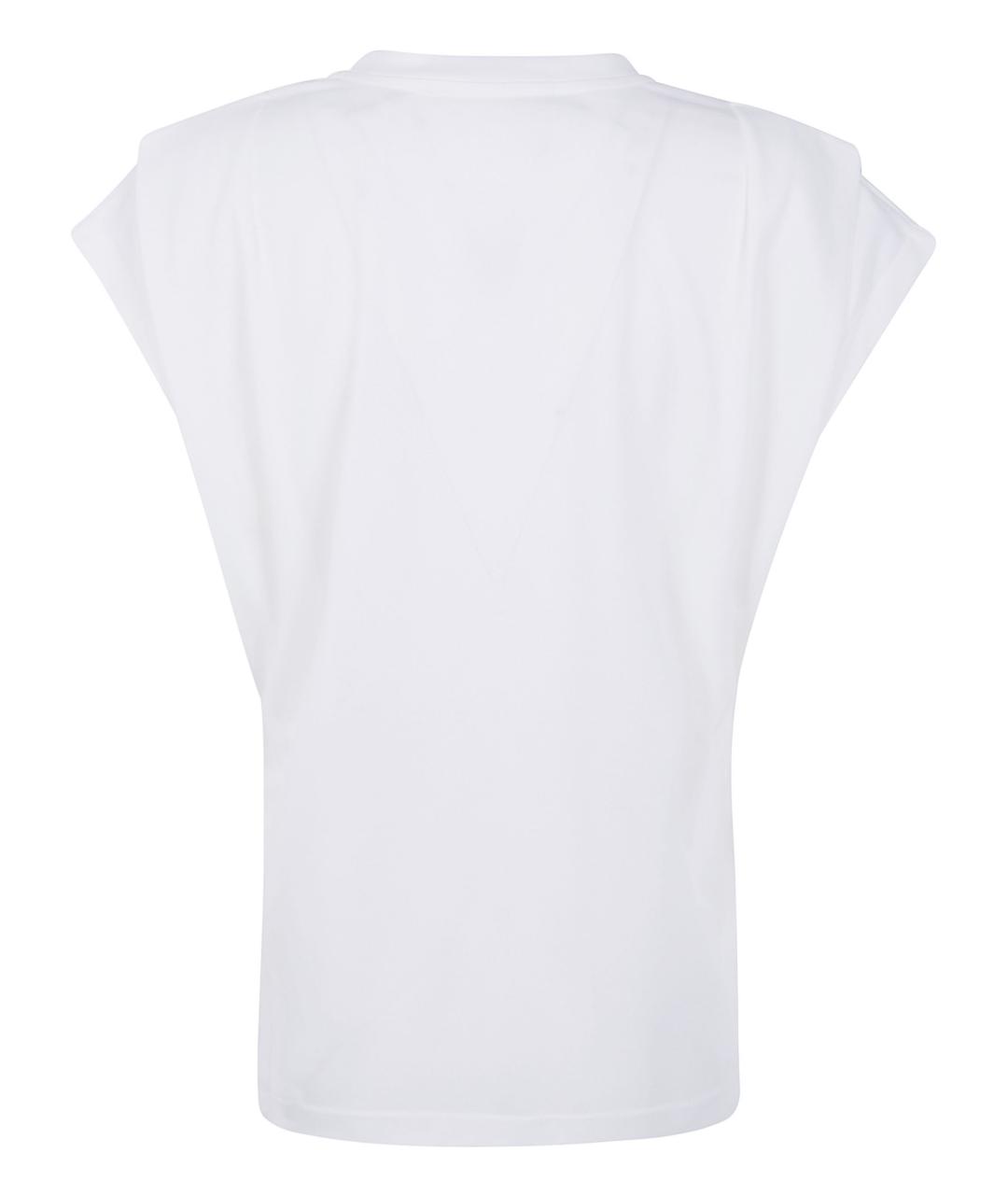 JACQUEMUS Белая хлопковая футболка, фото 2