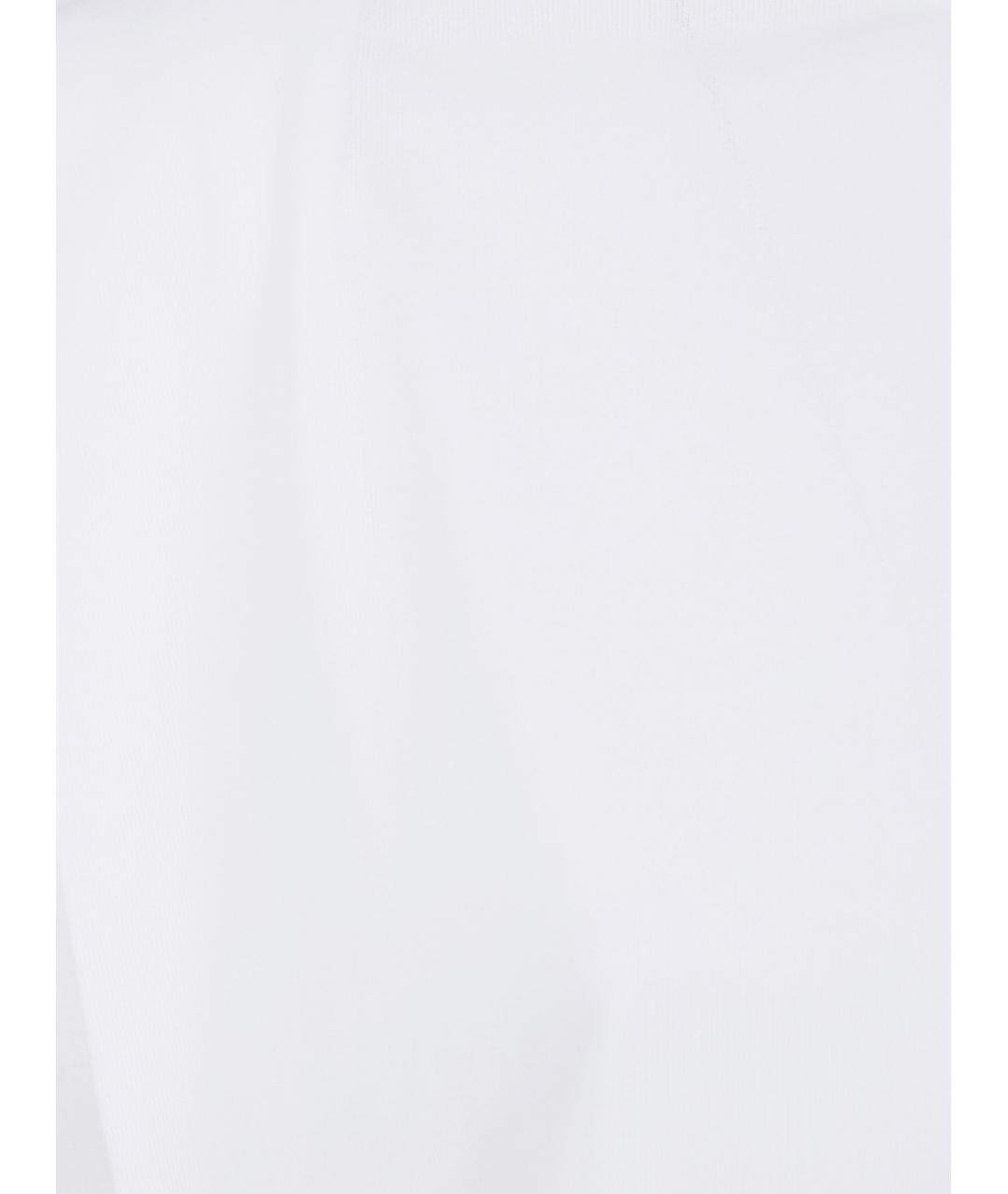 JACQUEMUS Белая хлопковая футболка, фото 3