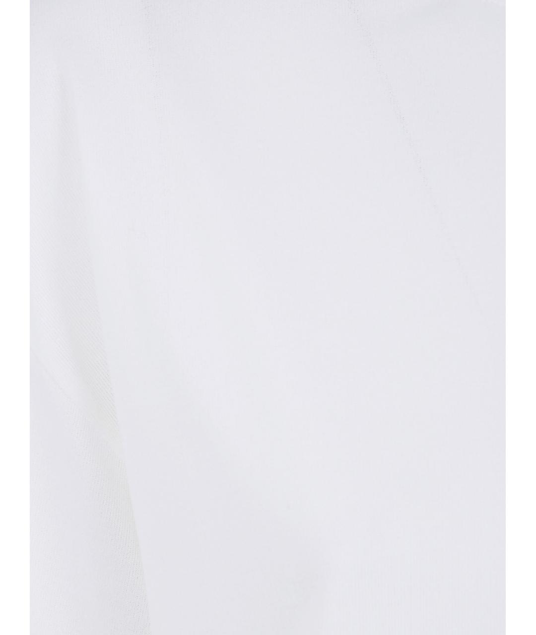JACQUEMUS Белая хлопковая футболка, фото 3