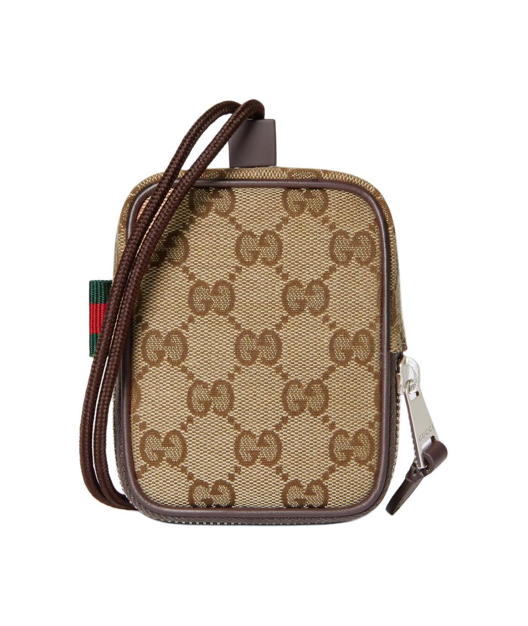 GUCCI Коричневый кошелек, фото 4