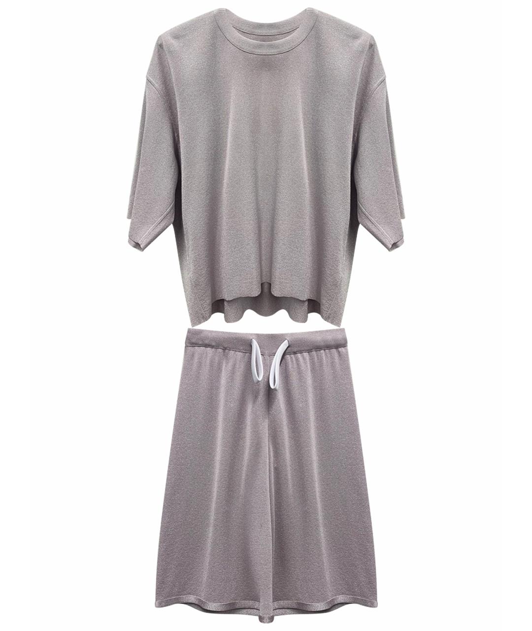 MRZ Фиолетовый вискозный костюм с брюками, фото 1