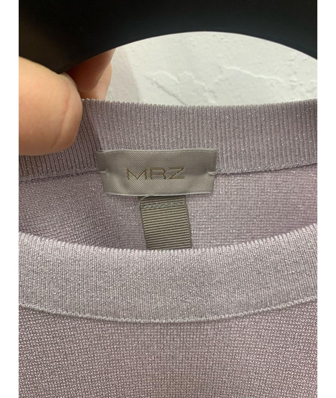 MRZ Фиолетовый вискозный костюм с брюками, фото 8