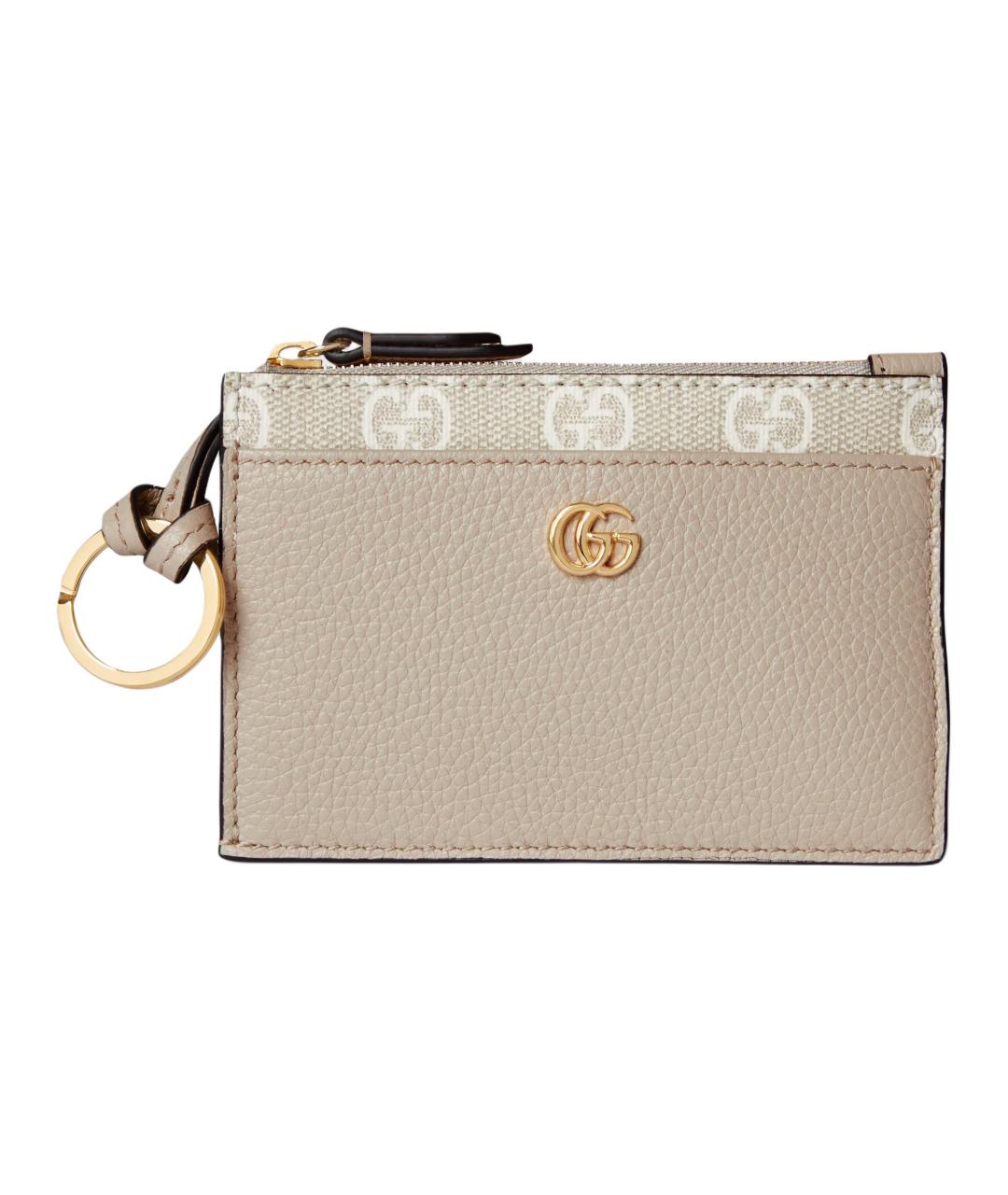 GUCCI Бежевая ключница, фото 2