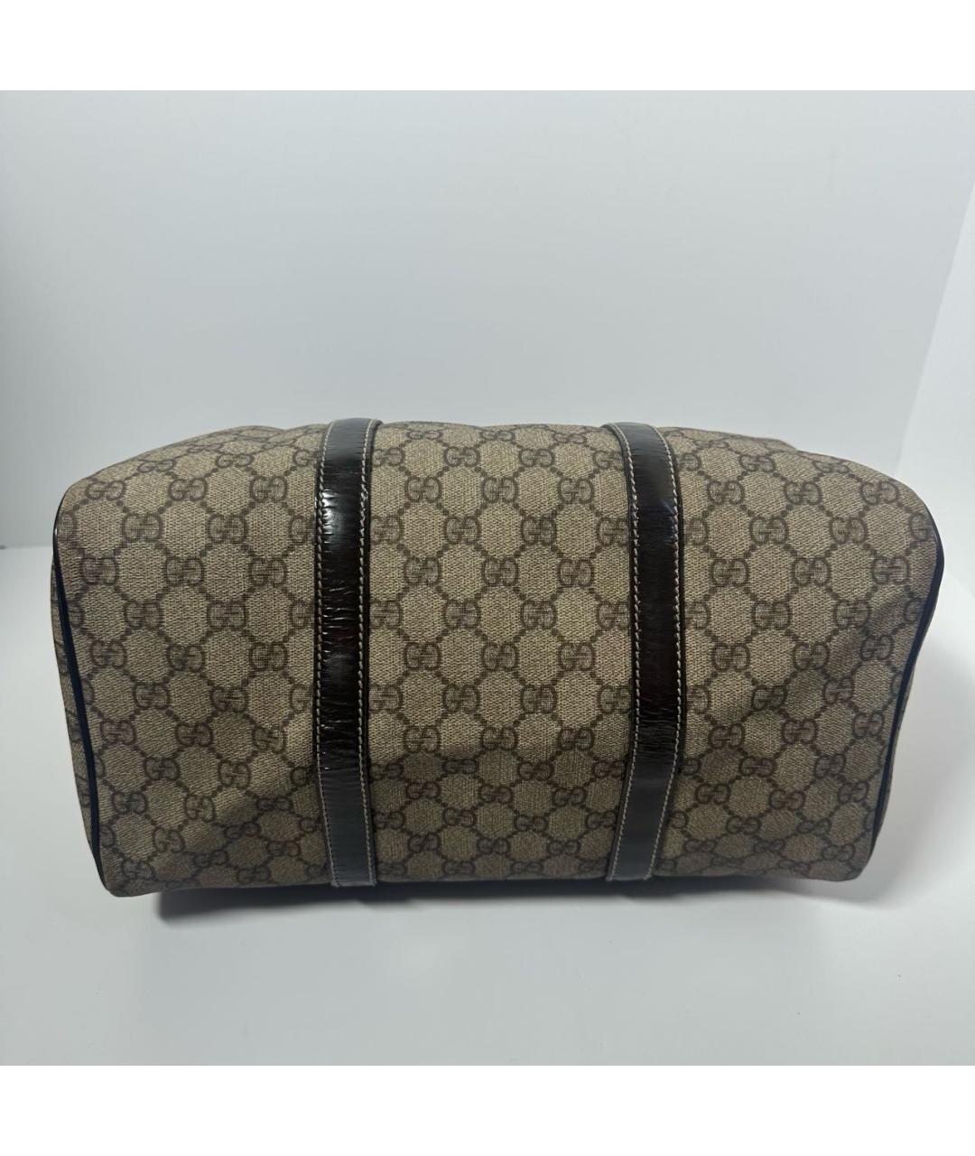 GUCCI Коричневая дорожная/спортивная сумка, фото 6