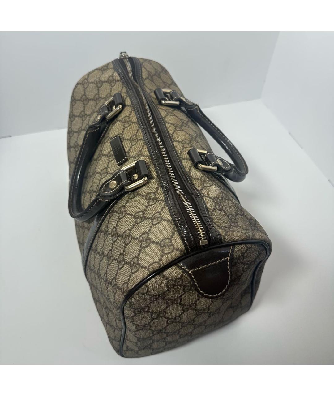 GUCCI Коричневая дорожная/спортивная сумка, фото 3