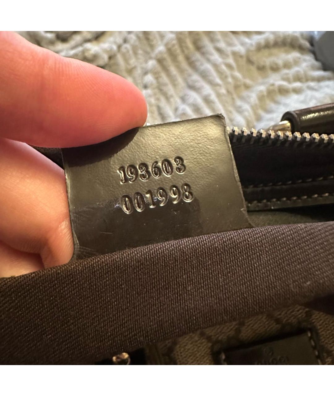 GUCCI Коричневая дорожная/спортивная сумка, фото 8