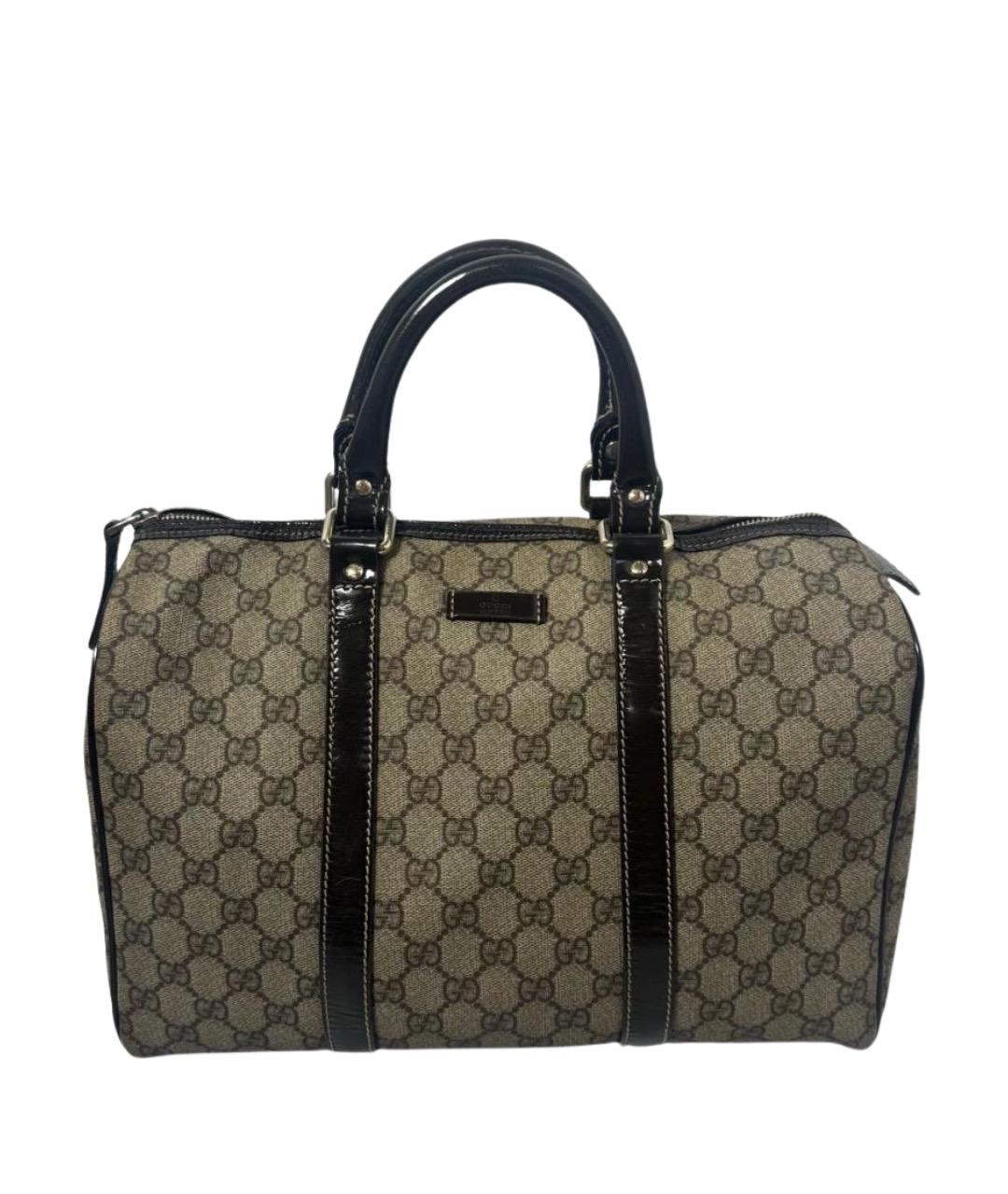 GUCCI Коричневая дорожная/спортивная сумка, фото 1