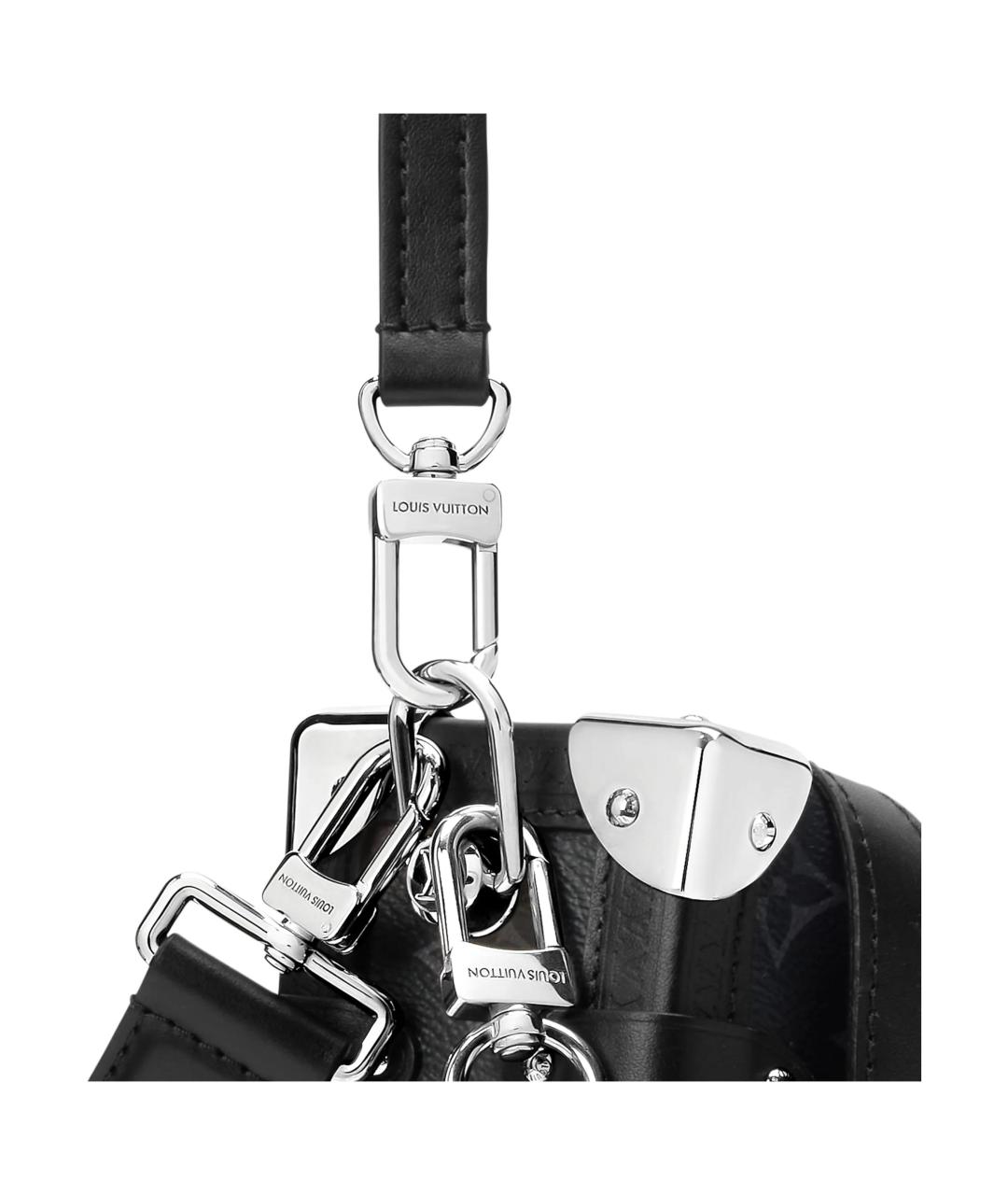 LOUIS VUITTON Черная сумка через плечо, фото 5