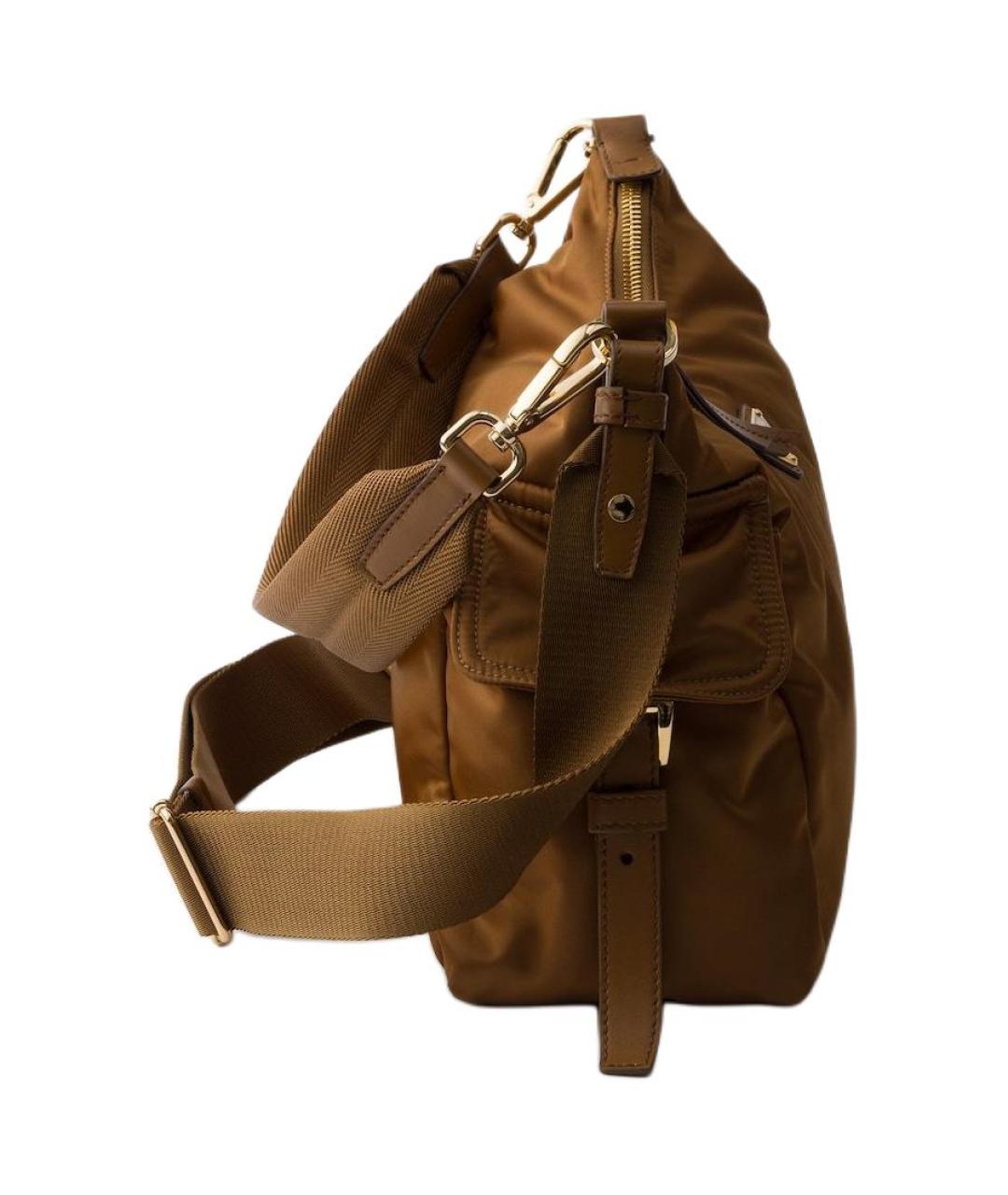 PRADA Коричневая сумка через плечо, фото 3