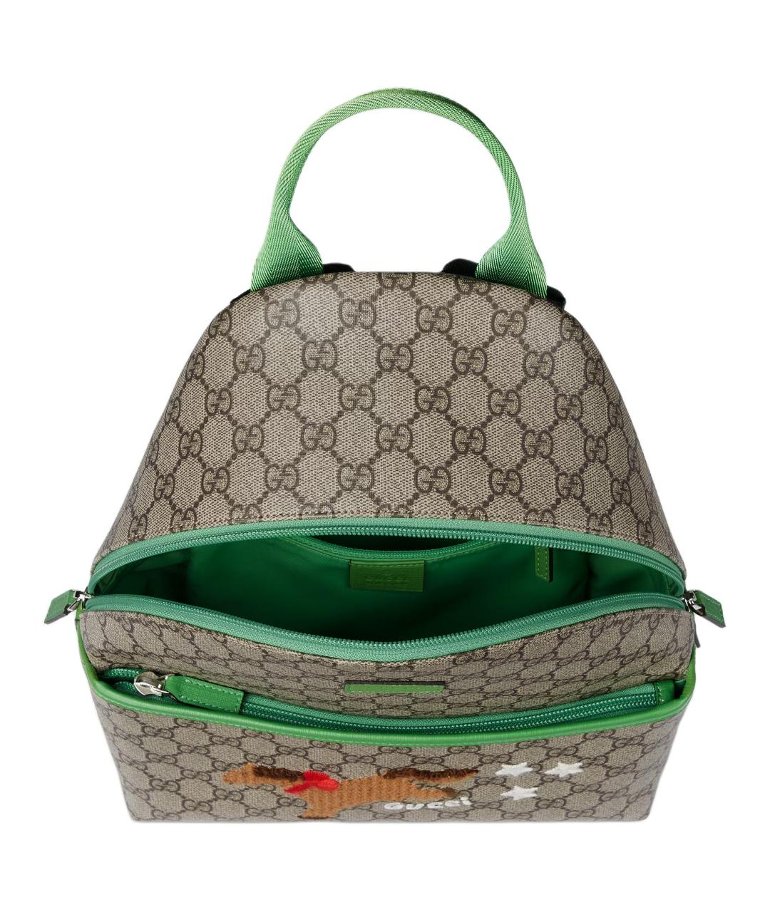 GUCCI Бежевый рюкзак, фото 4