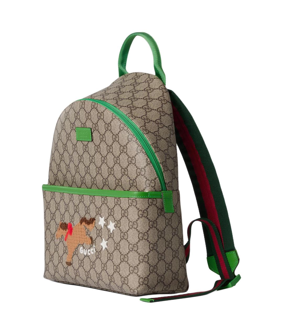 GUCCI Бежевый рюкзак, фото 2