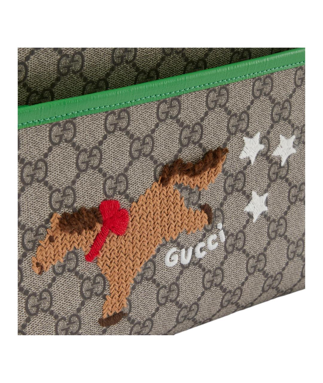 GUCCI Бежевый рюкзак, фото 5