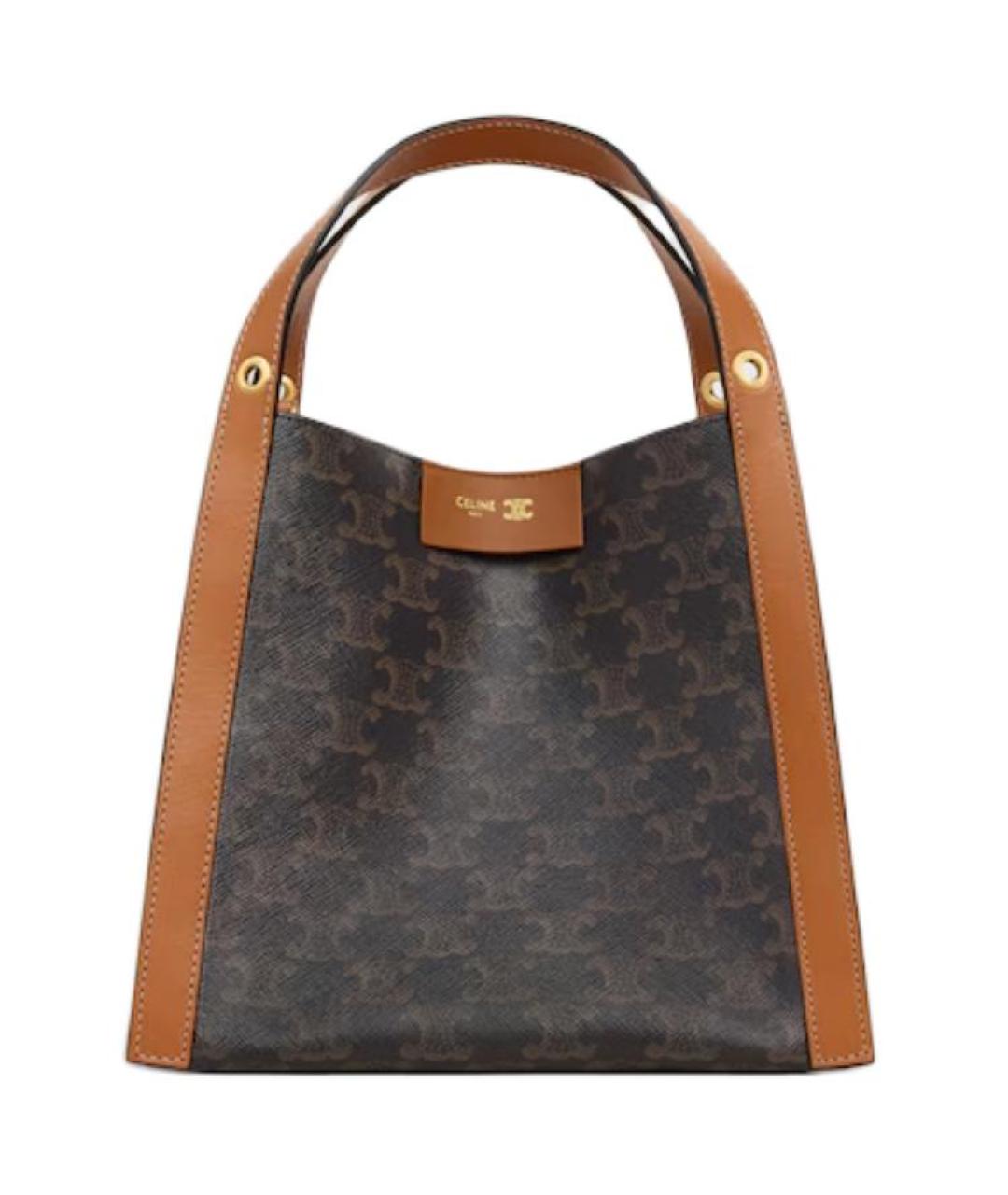 CELINE Коричневая сумка через плечо, фото 1