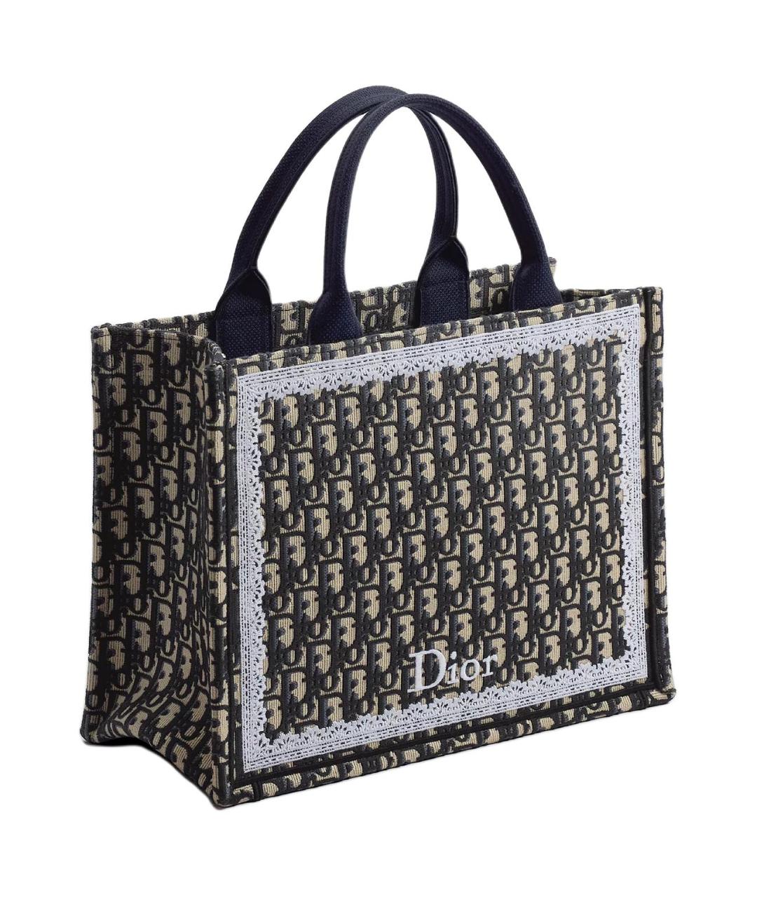 CHRISTIAN DIOR Темно-синяя сумка через плечо, фото 2