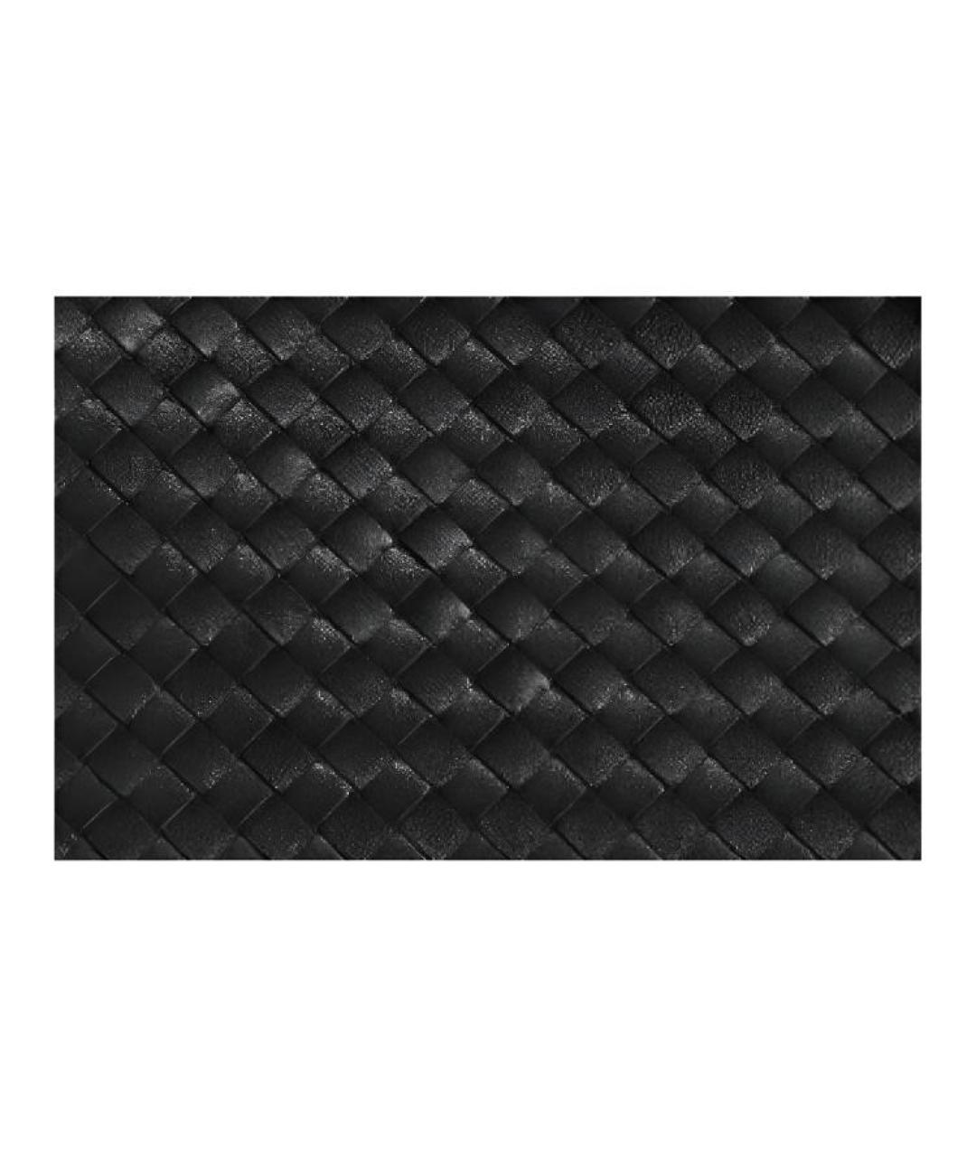 BOTTEGA VENETA Черная кожаная сумка через плечо, фото 5