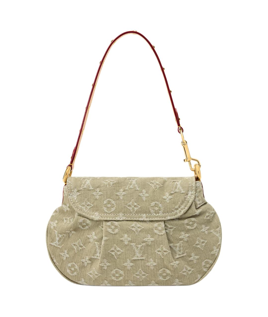 LOUIS VUITTON Зеленая сумка через плечо, фото 3