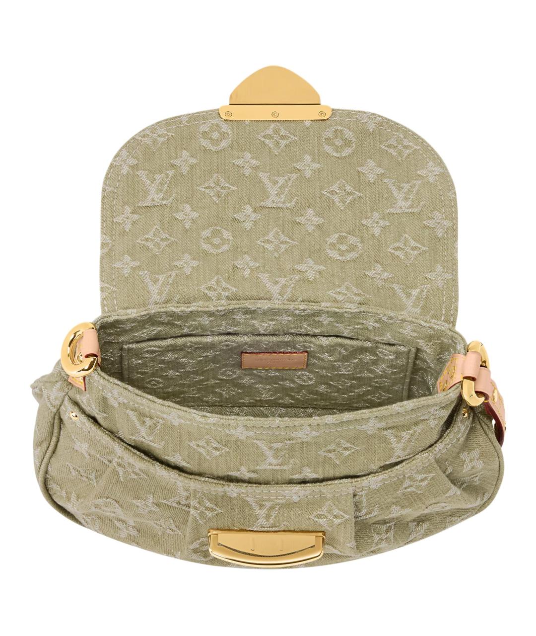 LOUIS VUITTON Зеленая сумка через плечо, фото 4