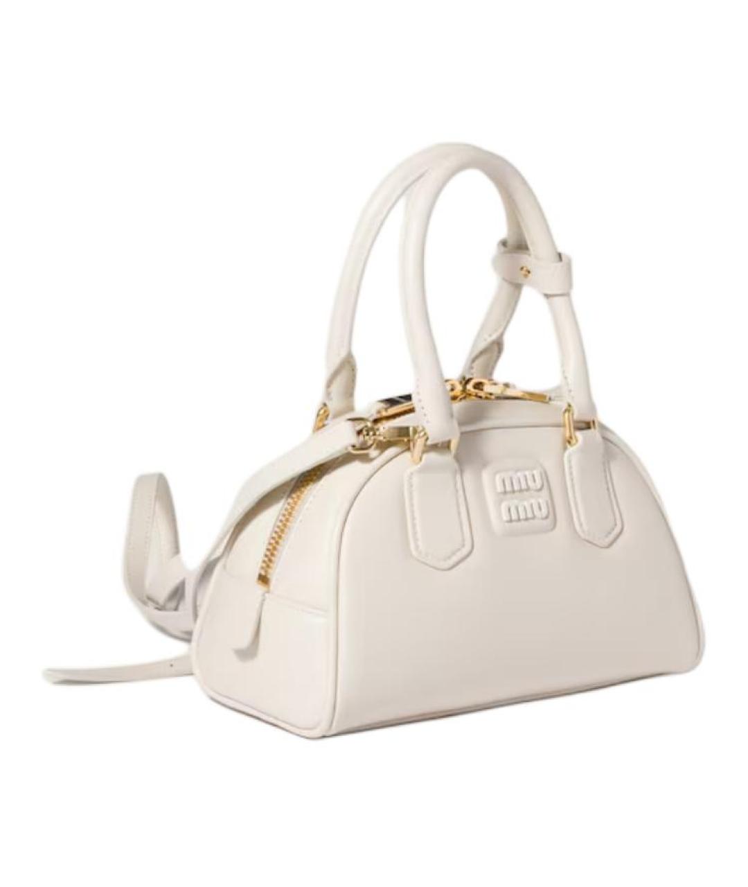 MIU MIU Бежевая сумка через плечо, фото 2