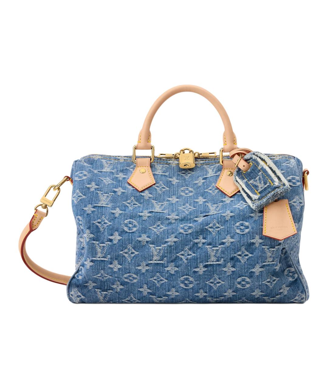 LOUIS VUITTON Синяя сумка через плечо, фото 1
