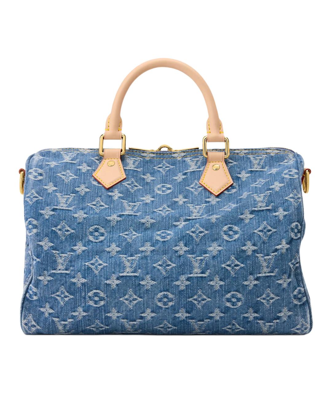 LOUIS VUITTON Синяя сумка через плечо, фото 3