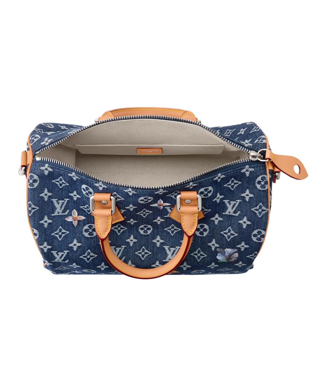 LOUIS VUITTON Синяя сумка на плечо, фото 4