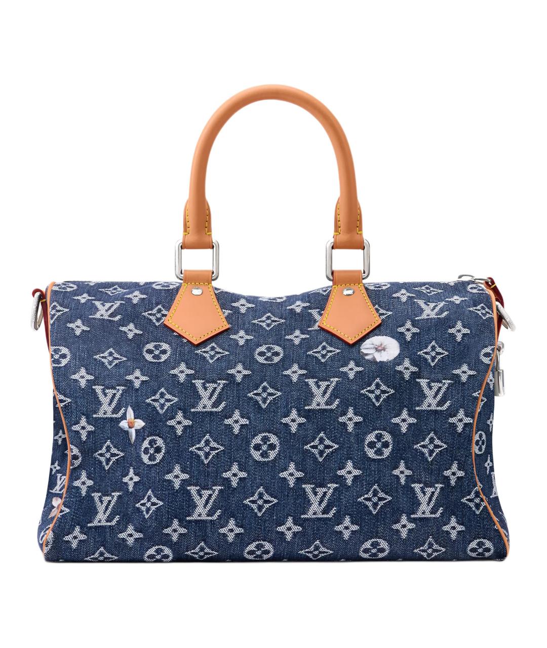LOUIS VUITTON Синяя сумка на плечо, фото 3
