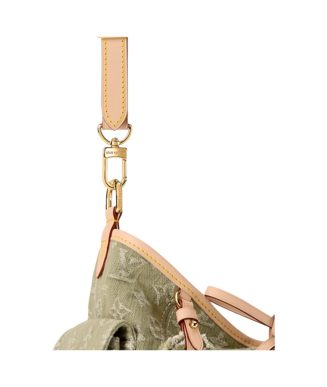 LOUIS VUITTON Зеленая сумка через плечо, фото 5