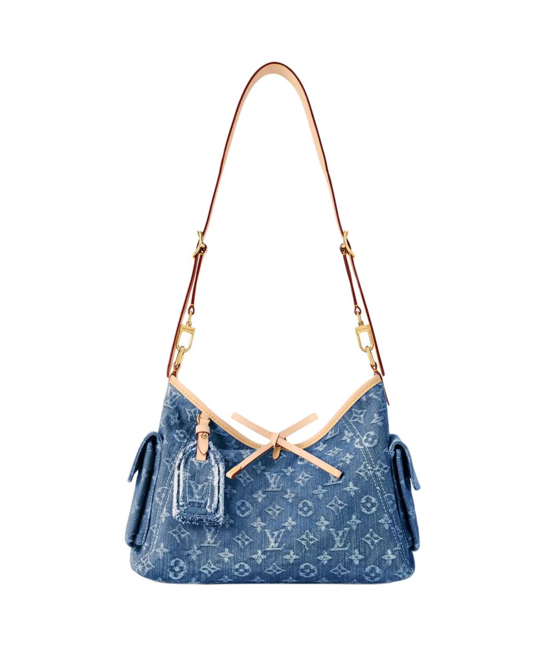 LOUIS VUITTON Синяя сумка через плечо, фото 1