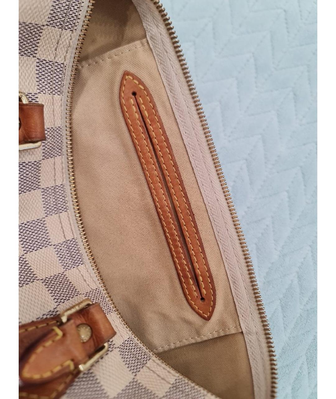 LOUIS VUITTON Бежевая сумка с короткими ручками, фото 8