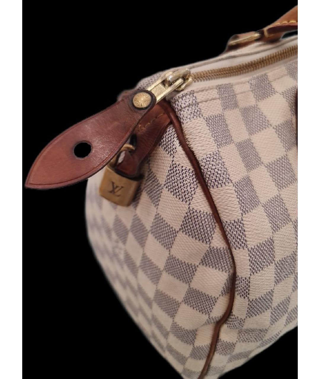 LOUIS VUITTON Бежевая сумка с короткими ручками, фото 5