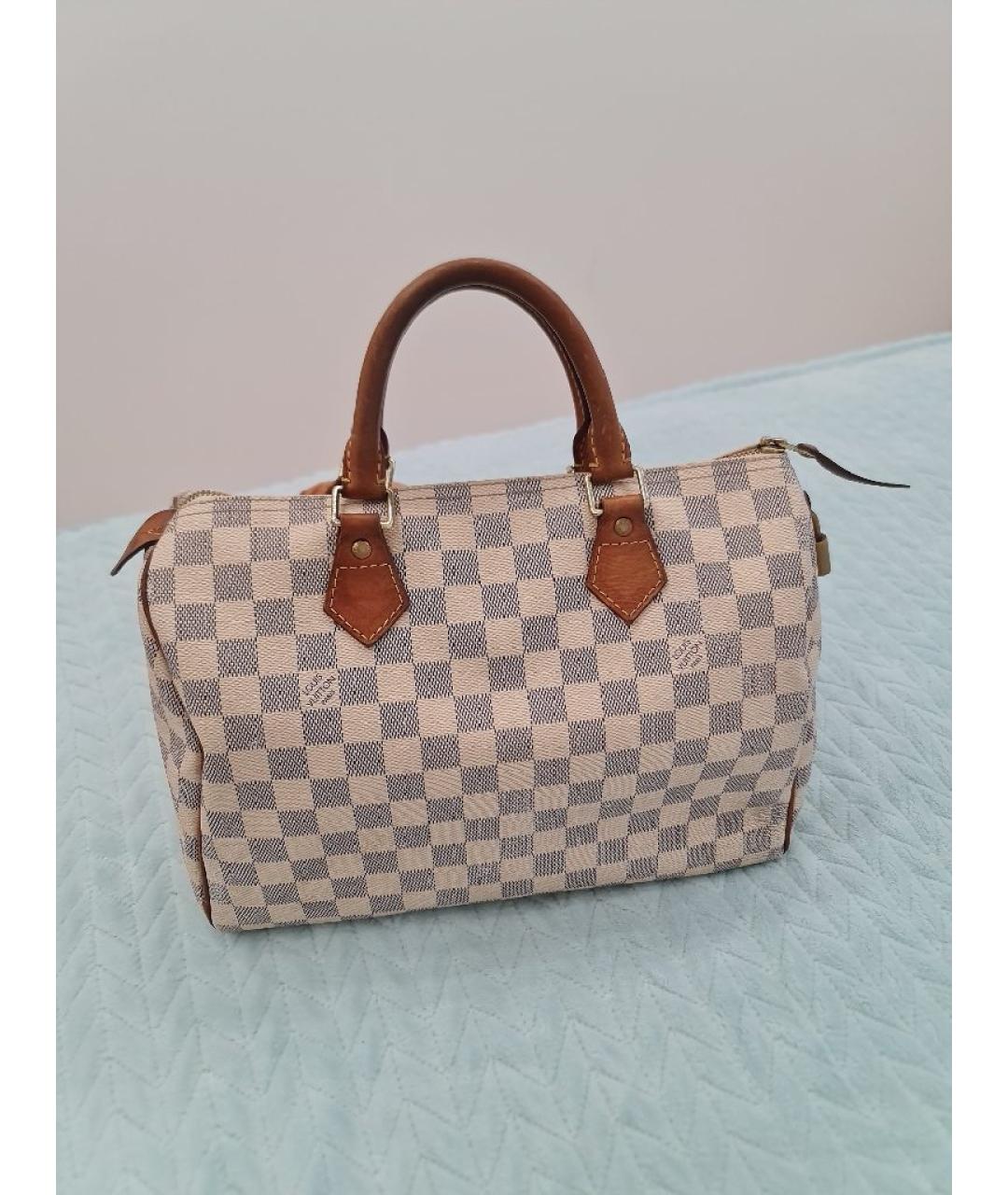 LOUIS VUITTON Бежевая сумка с короткими ручками, фото 2