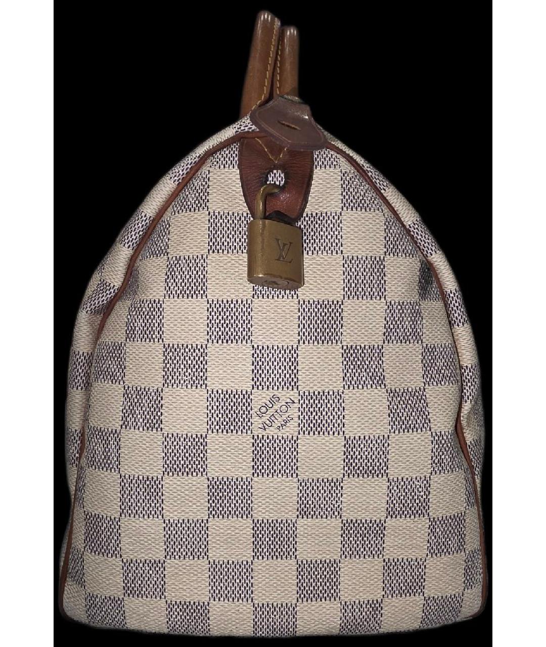 LOUIS VUITTON Бежевая сумка с короткими ручками, фото 6