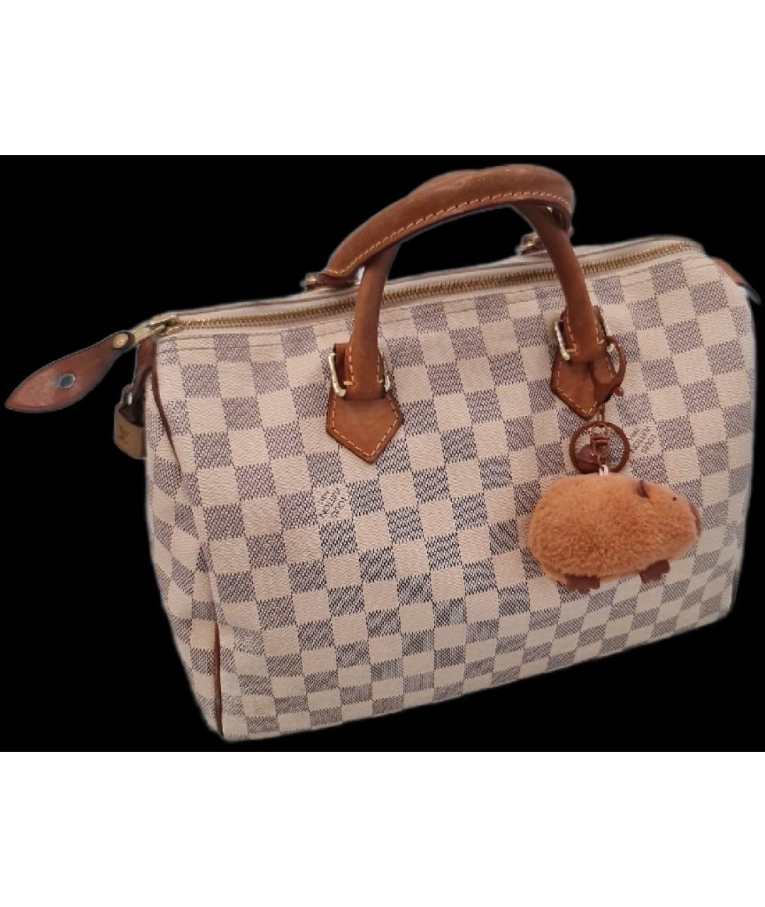 LOUIS VUITTON Бежевая сумка с короткими ручками, фото 3