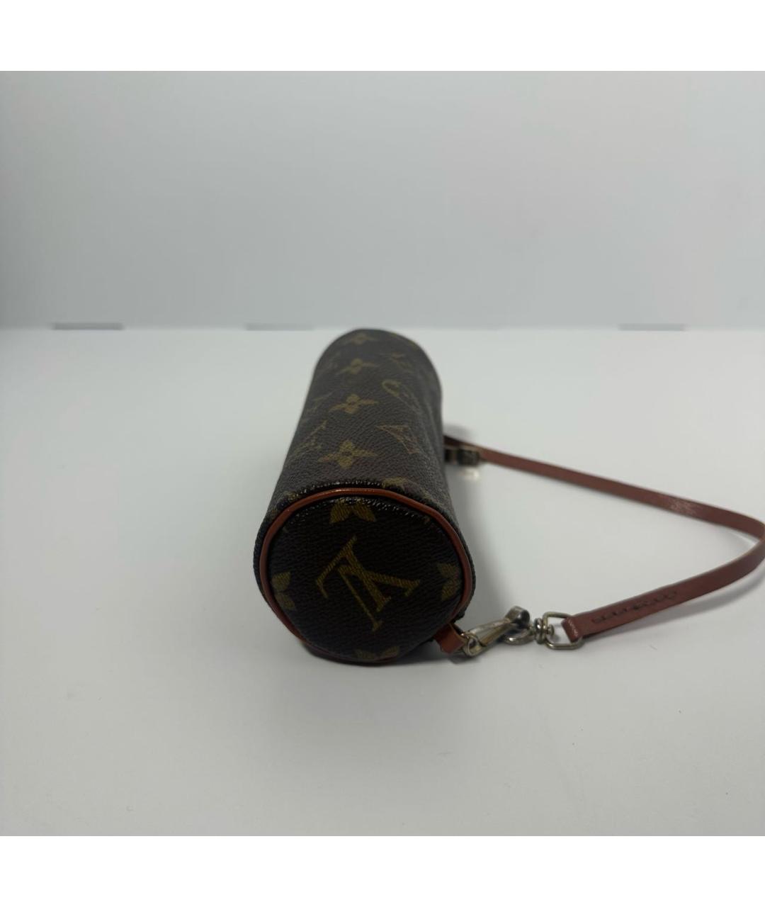 LOUIS VUITTON Коричневая сумка с короткими ручками, фото 4