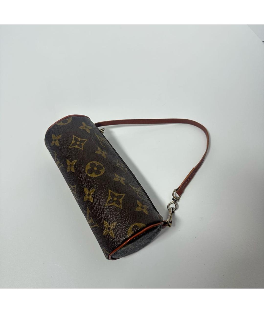 LOUIS VUITTON Коричневая сумка с короткими ручками, фото 5