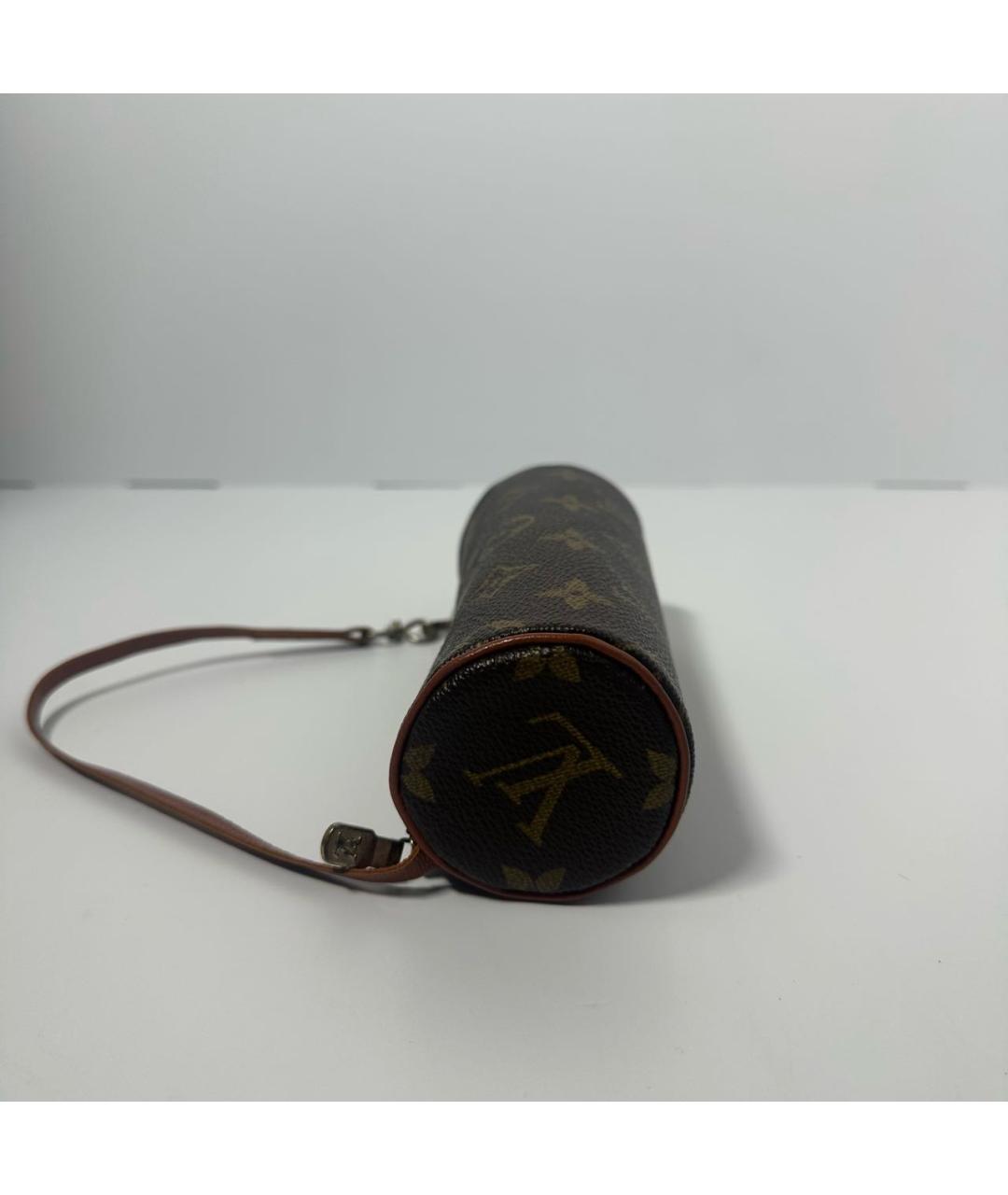 LOUIS VUITTON Коричневая сумка с короткими ручками, фото 3