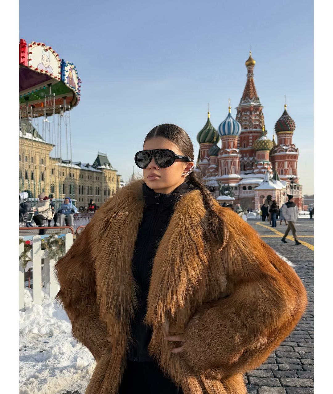 PRADA Черные пластиковые солнцезащитные очки, фото 5