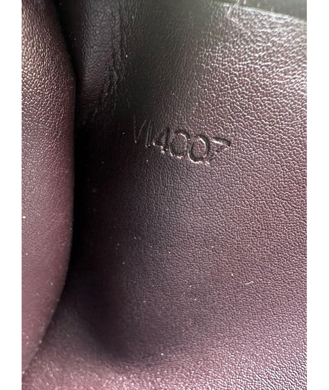 LOUIS VUITTON Бордовая сумка с короткими ручками из лакированной кожи, фото 8