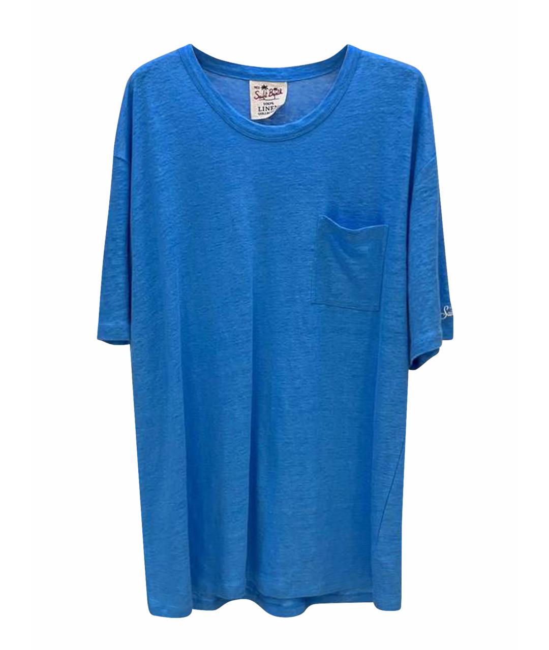 MC2 SAINT BARTH Голубая футболка, фото 1