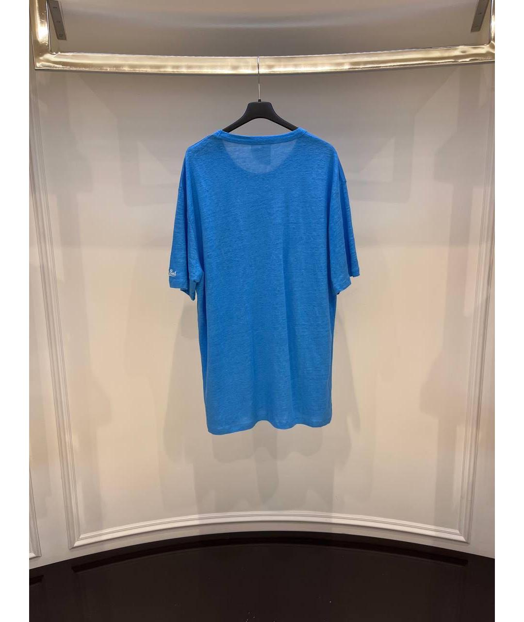 MC2 SAINT BARTH Голубая футболка, фото 2