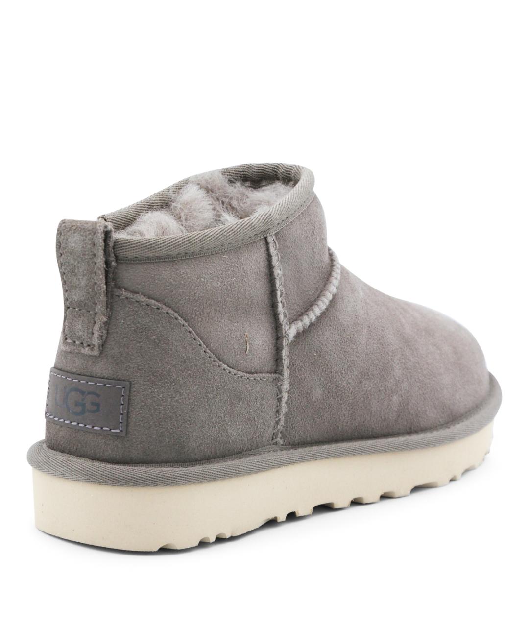 UGG AUSTRALIA Серые замшевые сапоги, фото 3