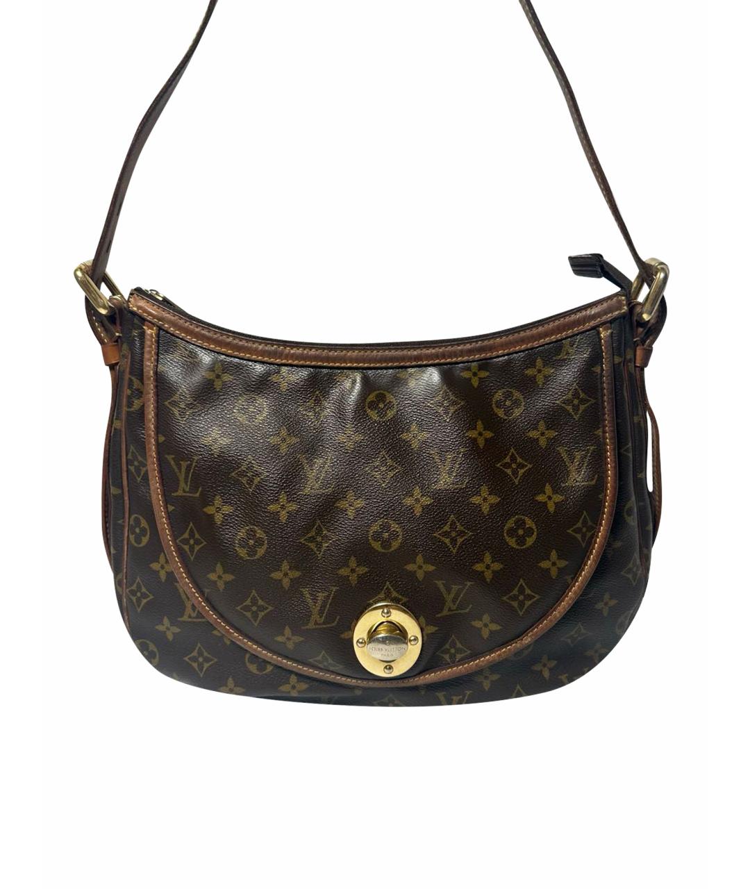 LOUIS VUITTON Коричневая сумка через плечо, фото 1