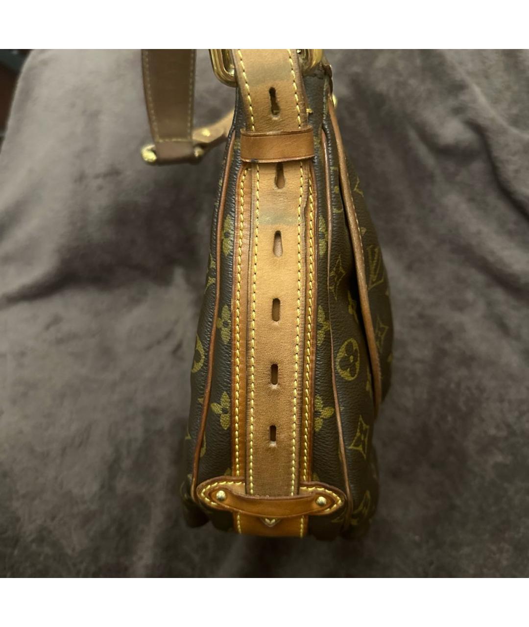 LOUIS VUITTON Коричневая сумка через плечо, фото 4