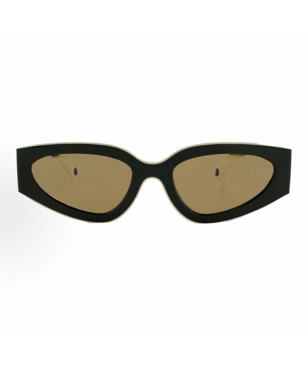 CHANEL Черные пластиковые солнцезащитные очки, фото 3