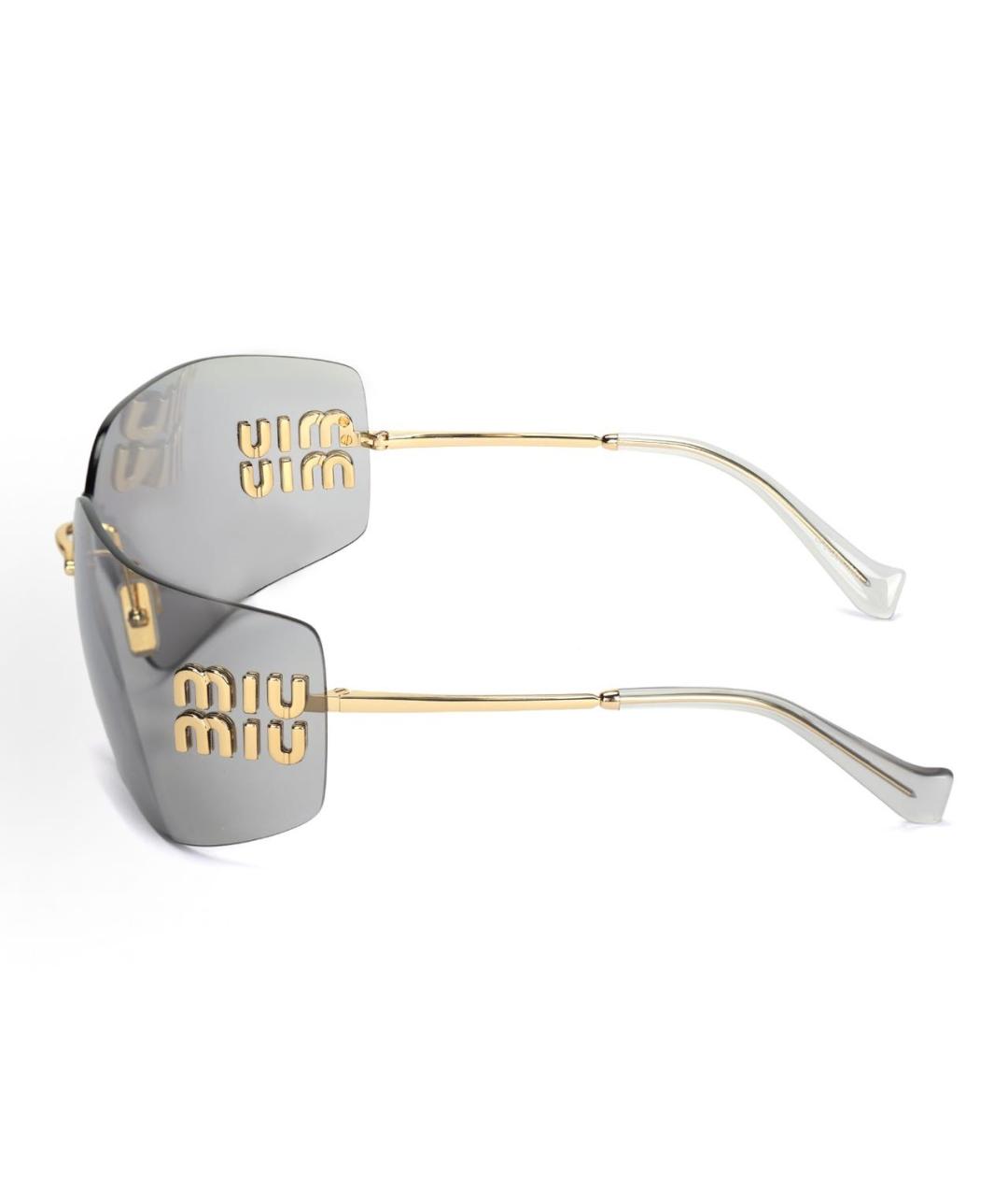 MIU MIU Серые солнцезащитные очки, фото 2